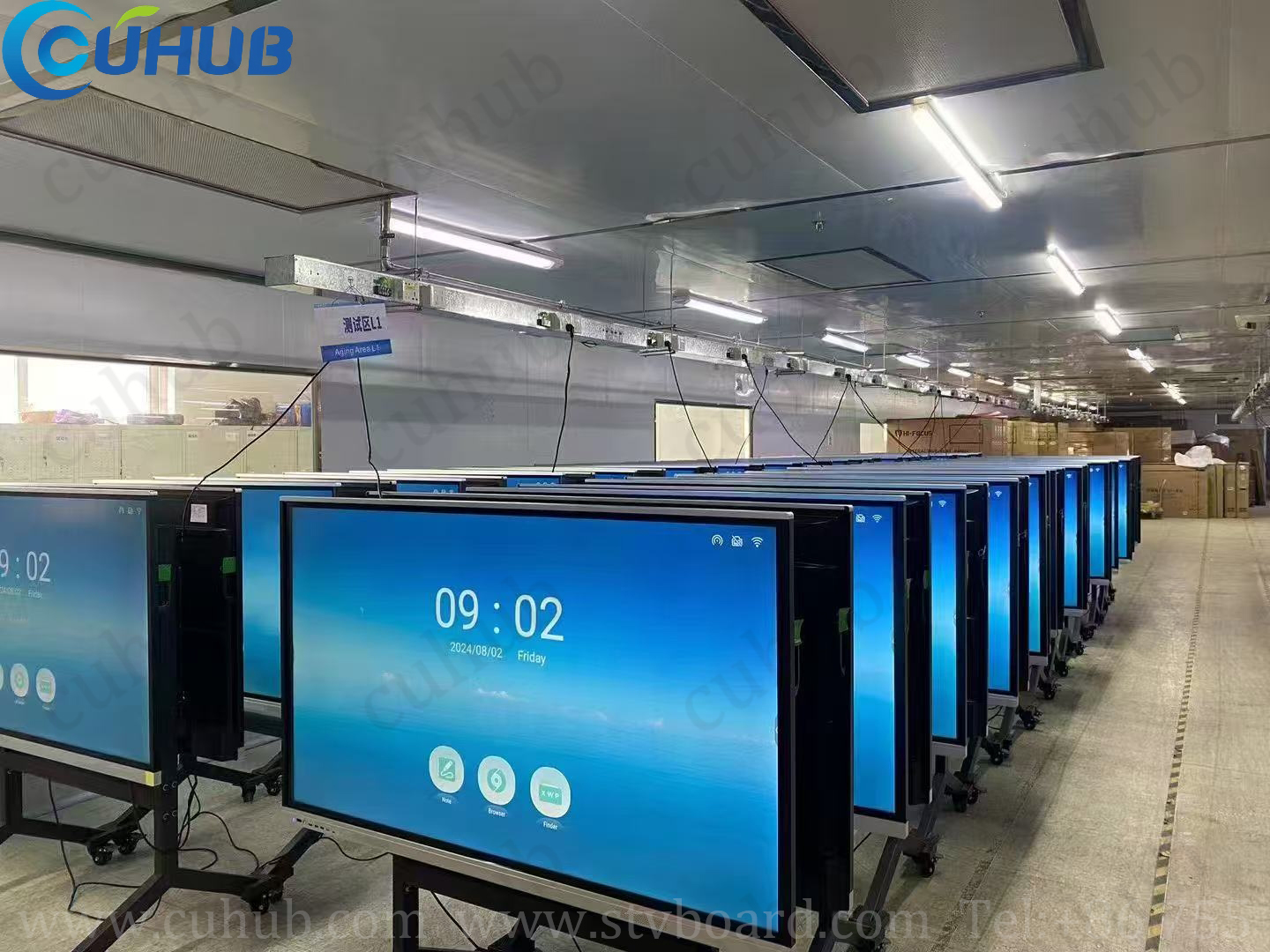 تحقق قاعدة إنتاج الآلات LCD All-In-One اختراقًا مزدوجًا في السعة الإنتاجية والجودة